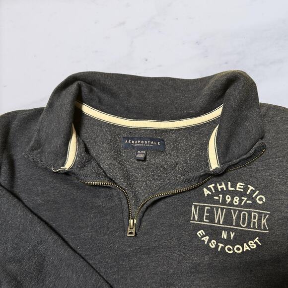 Y2K Aeropostale Athletic New York Pullover Sweatshirt - Picture 3 of 3